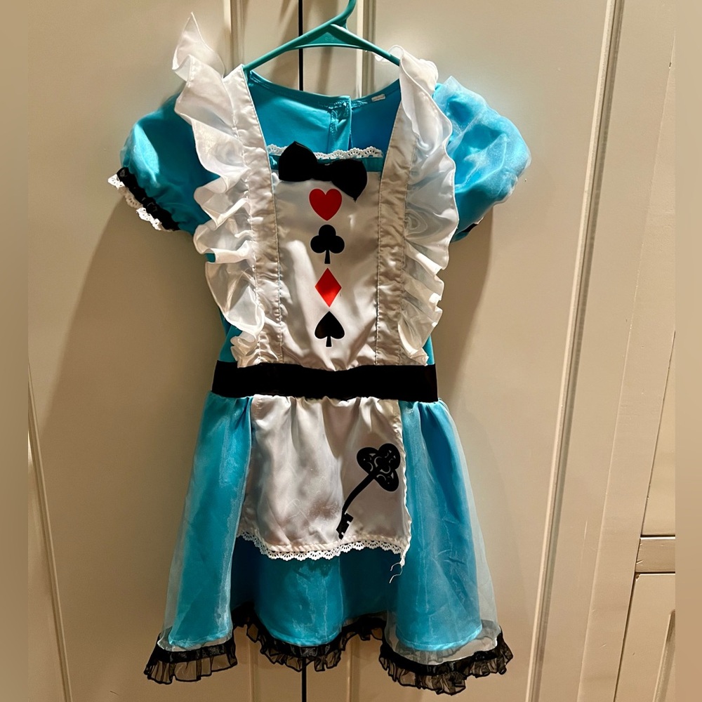 Girls Alice in Wonderland Halloween Costume
